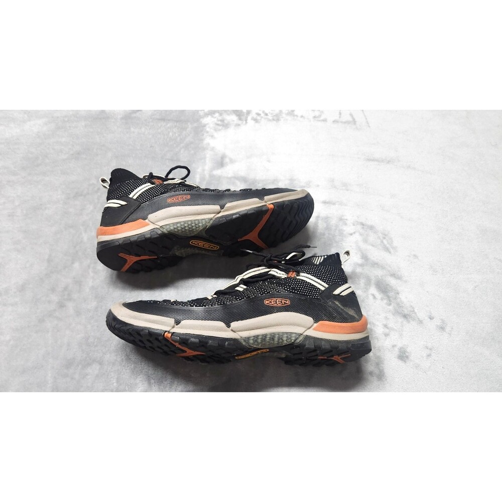 Keen Men's Size 14‎ Black Axis Evo Mid Knit Sneaker Boots Hiking Climbing Travel